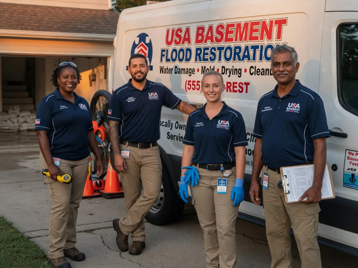 Basement Flood Cleanup company in Halstead, KS